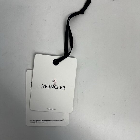 MONCLER WHITE PAPER SHOPPING Gift BAG With Tags - Picture 11 of 11